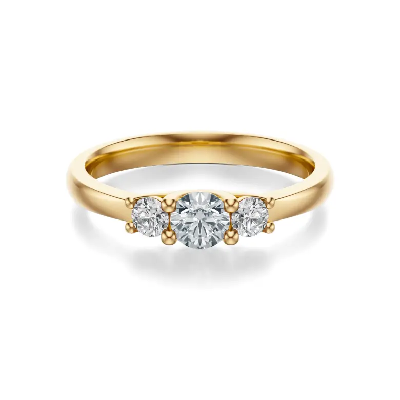 Pierścionek zaręczynowy z diamentami AJPZ_053